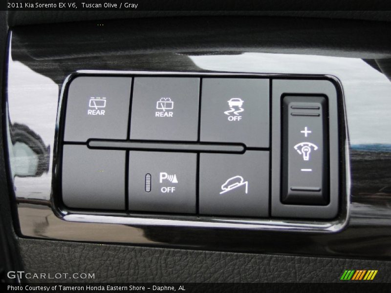 Tuscan Olive / Gray 2011 Kia Sorento EX V6