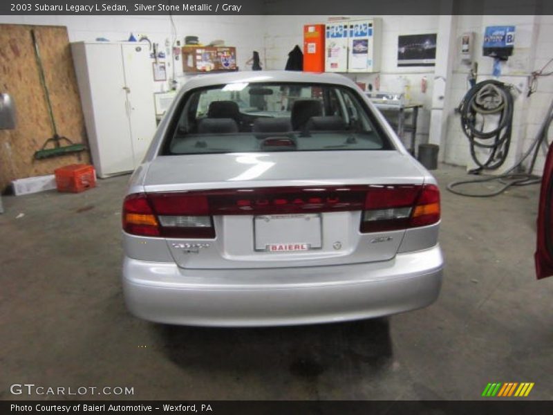 Silver Stone Metallic / Gray 2003 Subaru Legacy L Sedan