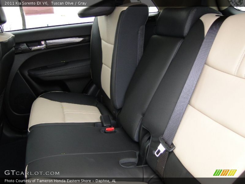 Tuscan Olive / Gray 2011 Kia Sorento EX V6