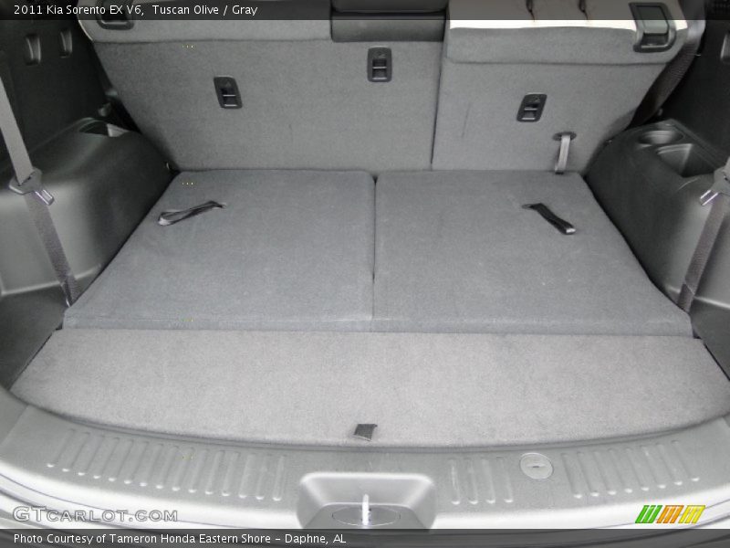 Tuscan Olive / Gray 2011 Kia Sorento EX V6