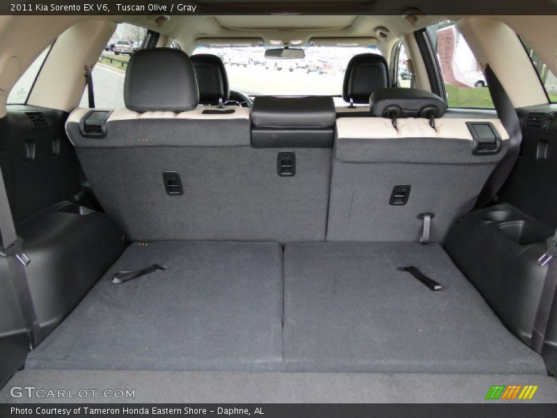 Tuscan Olive / Gray 2011 Kia Sorento EX V6
