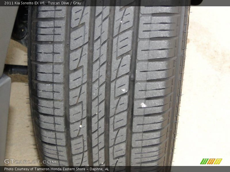 Tuscan Olive / Gray 2011 Kia Sorento EX V6