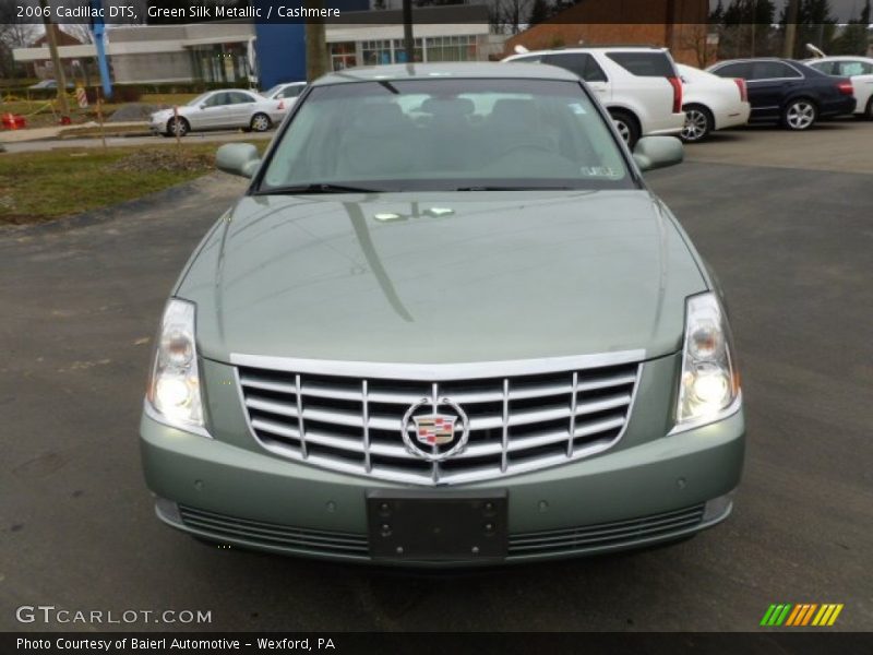 Green Silk Metallic / Cashmere 2006 Cadillac DTS