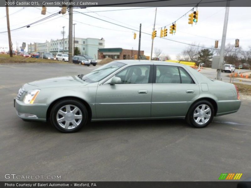 Green Silk Metallic / Cashmere 2006 Cadillac DTS
