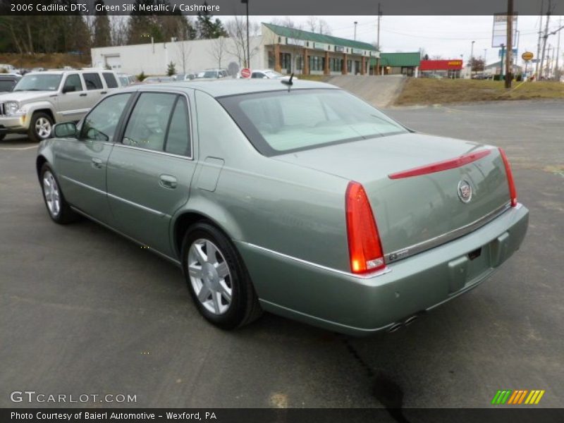 Green Silk Metallic / Cashmere 2006 Cadillac DTS