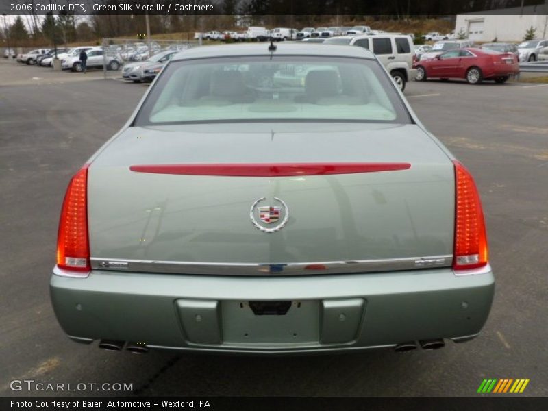 Green Silk Metallic / Cashmere 2006 Cadillac DTS