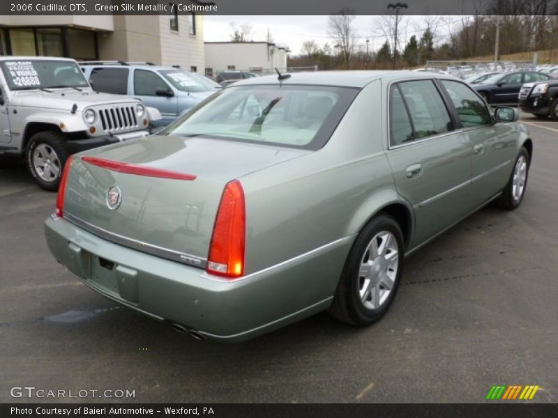 Green Silk Metallic / Cashmere 2006 Cadillac DTS