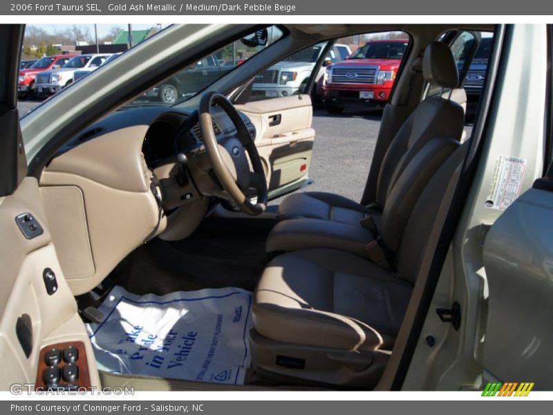 Gold Ash Metallic / Medium/Dark Pebble Beige 2006 Ford Taurus SEL