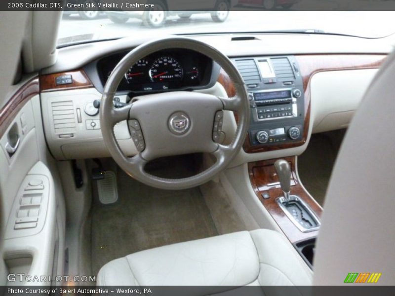 Green Silk Metallic / Cashmere 2006 Cadillac DTS