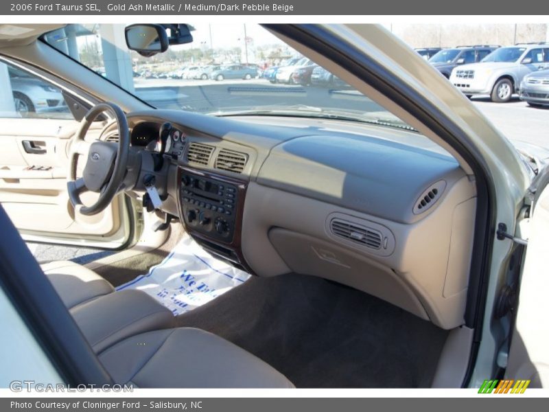 Gold Ash Metallic / Medium/Dark Pebble Beige 2006 Ford Taurus SEL