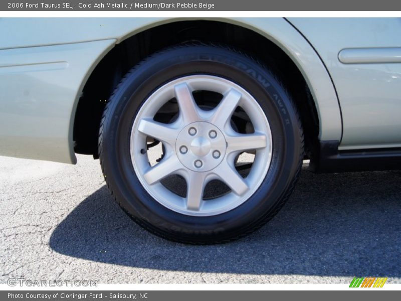 Gold Ash Metallic / Medium/Dark Pebble Beige 2006 Ford Taurus SEL