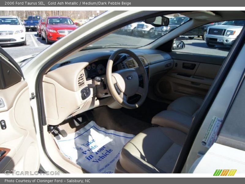 Gold Ash Metallic / Medium/Dark Pebble Beige 2006 Ford Taurus SEL