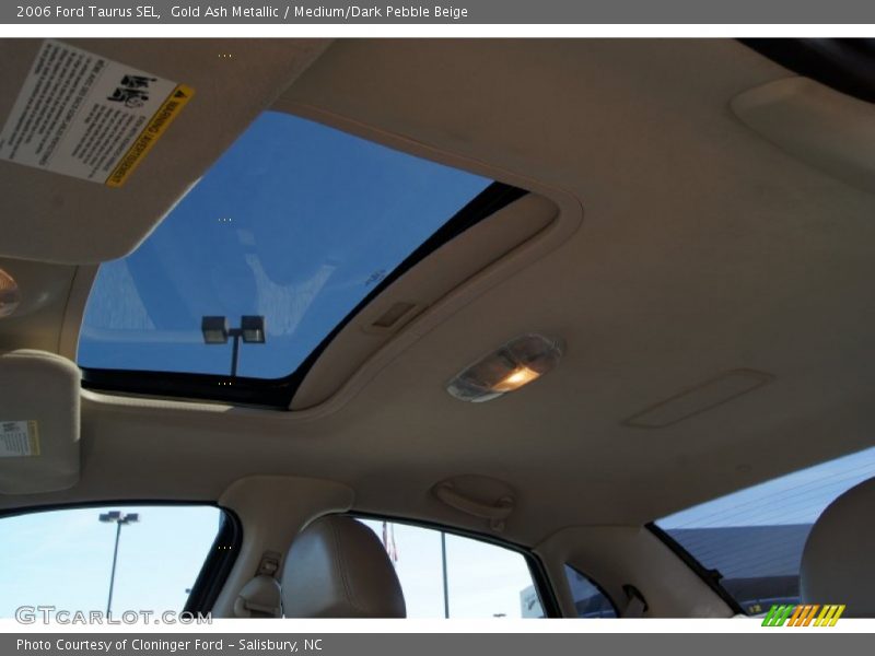 Gold Ash Metallic / Medium/Dark Pebble Beige 2006 Ford Taurus SEL