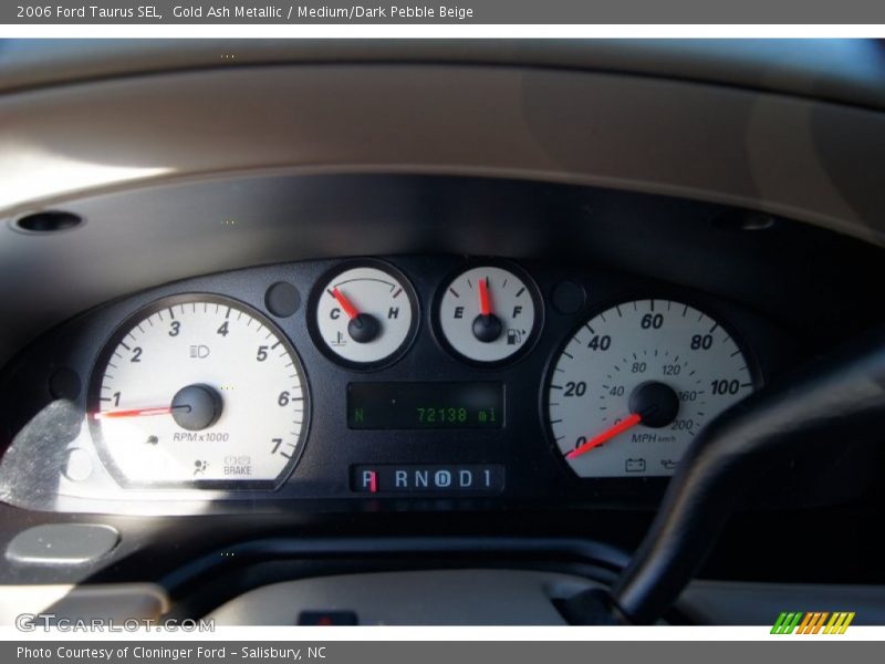 Gold Ash Metallic / Medium/Dark Pebble Beige 2006 Ford Taurus SEL