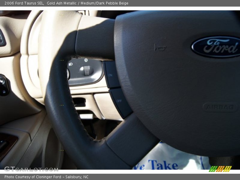 Gold Ash Metallic / Medium/Dark Pebble Beige 2006 Ford Taurus SEL