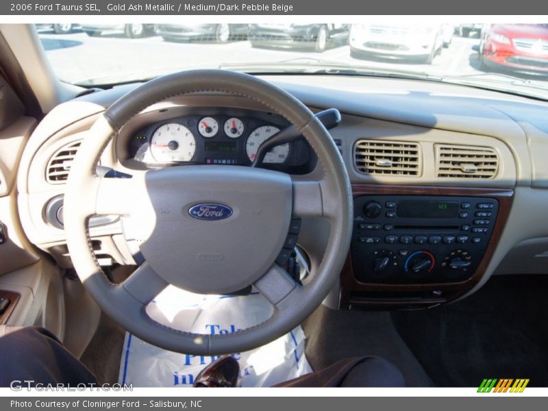 Gold Ash Metallic / Medium/Dark Pebble Beige 2006 Ford Taurus SEL