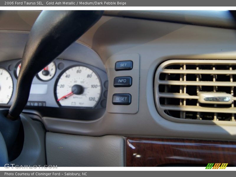 Gold Ash Metallic / Medium/Dark Pebble Beige 2006 Ford Taurus SEL