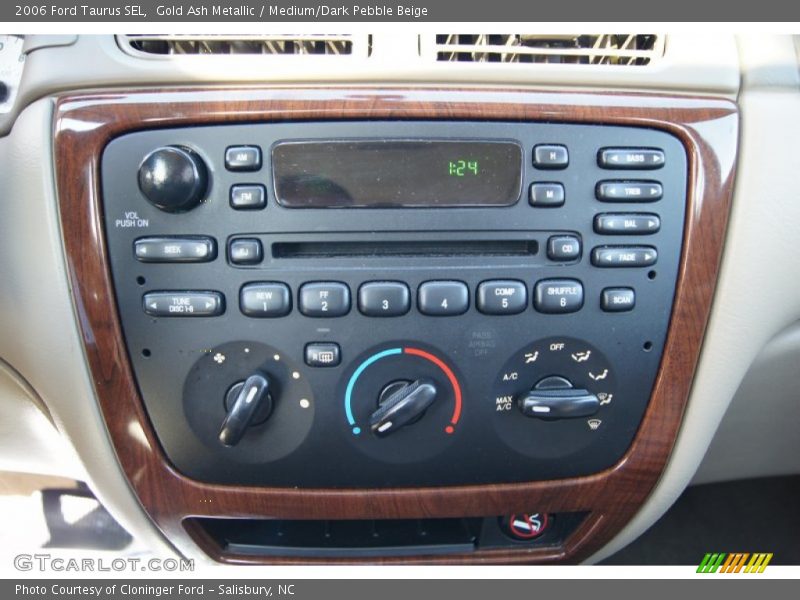 Gold Ash Metallic / Medium/Dark Pebble Beige 2006 Ford Taurus SEL