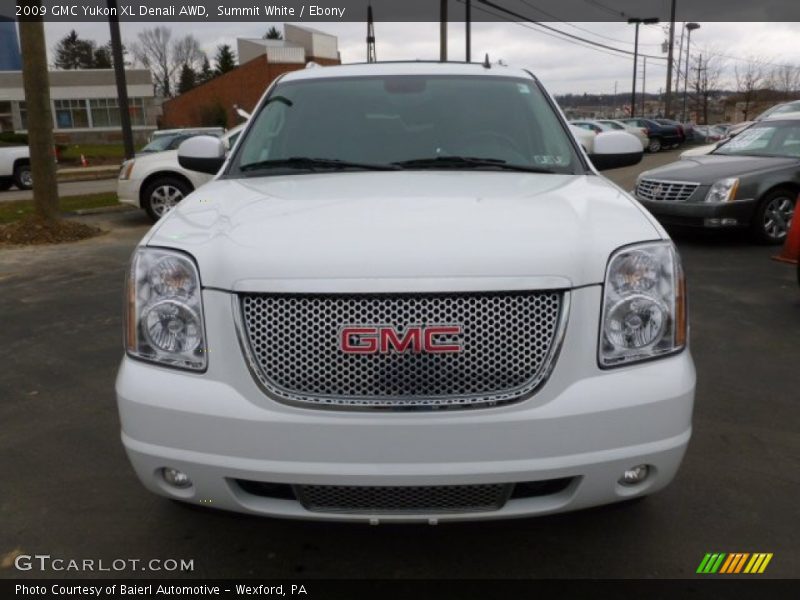 Summit White / Ebony 2009 GMC Yukon XL Denali AWD