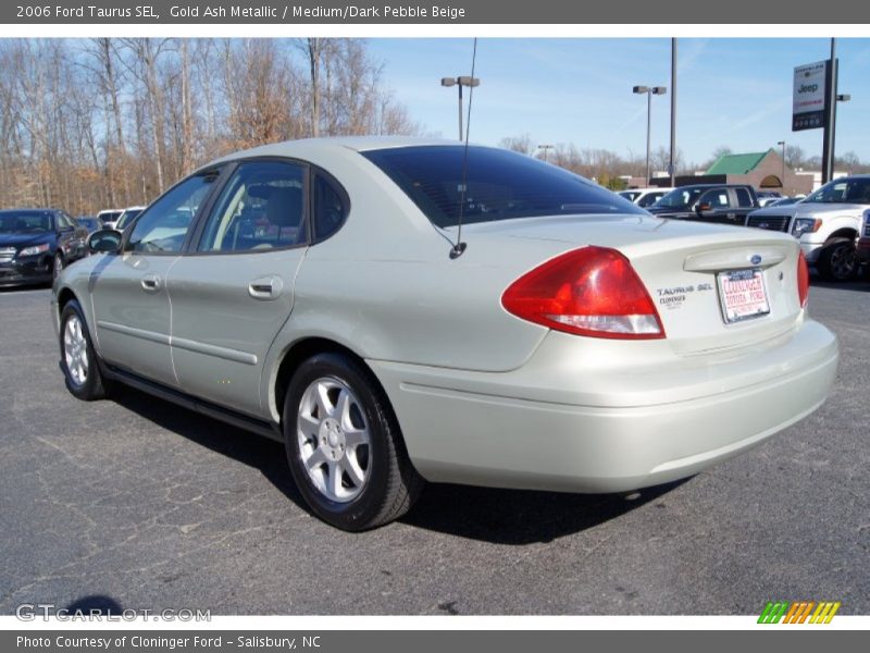 Gold Ash Metallic / Medium/Dark Pebble Beige 2006 Ford Taurus SEL