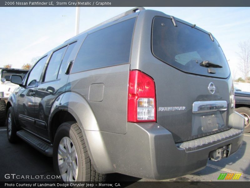 Storm Grey Metallic / Graphite 2006 Nissan Pathfinder LE