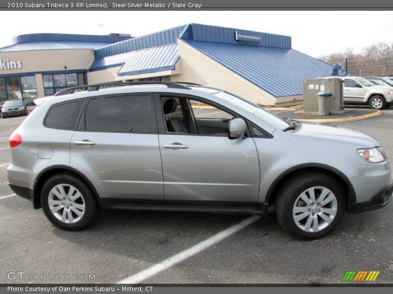 Steel Silver Metallic / Slate Gray 2010 Subaru Tribeca 3.6R Limited