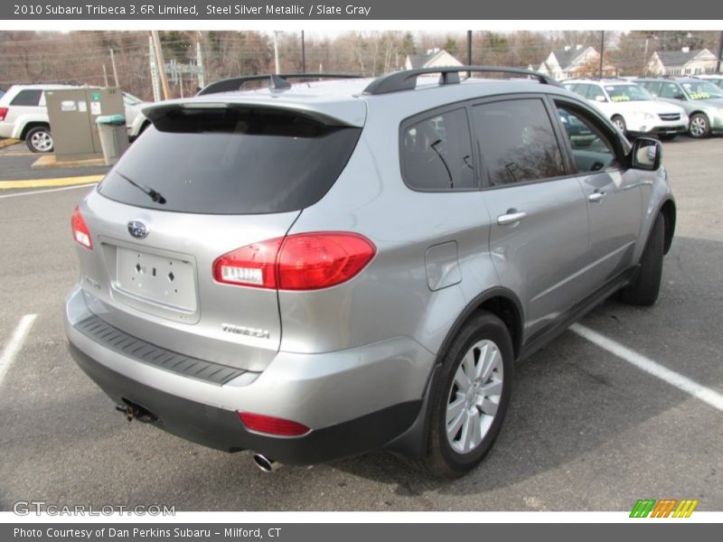 Steel Silver Metallic / Slate Gray 2010 Subaru Tribeca 3.6R Limited