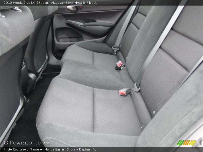 Alabaster Silver Metallic / Black 2010 Honda Civic LX-S Sedan