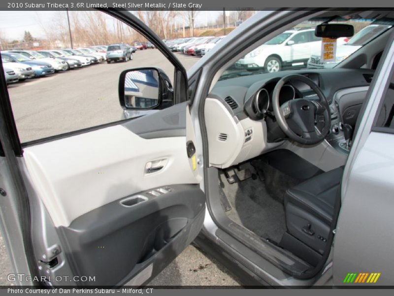 Steel Silver Metallic / Slate Gray 2010 Subaru Tribeca 3.6R Limited