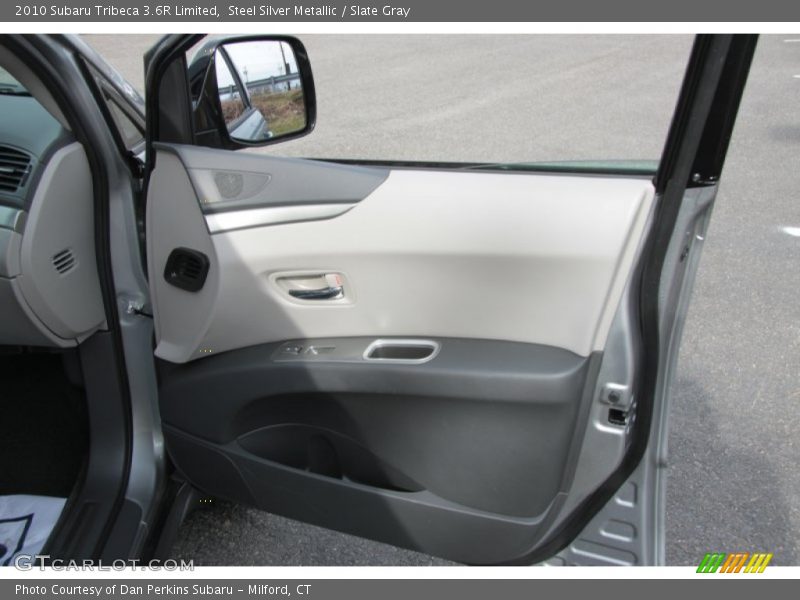 Steel Silver Metallic / Slate Gray 2010 Subaru Tribeca 3.6R Limited