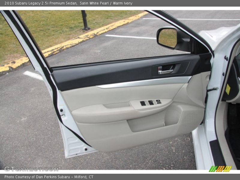 Door Panel of 2010 Legacy 2.5i Premium Sedan