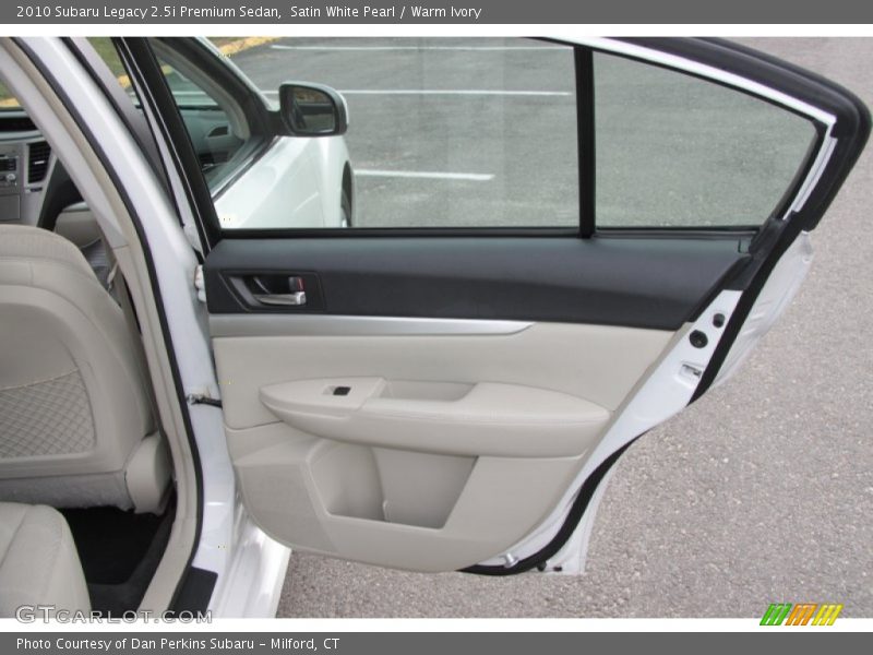 Door Panel of 2010 Legacy 2.5i Premium Sedan
