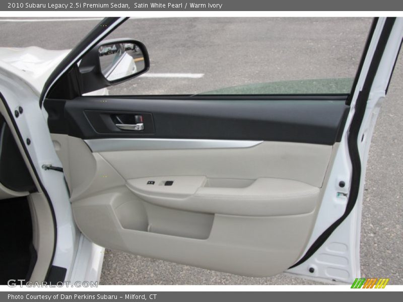 Door Panel of 2010 Legacy 2.5i Premium Sedan