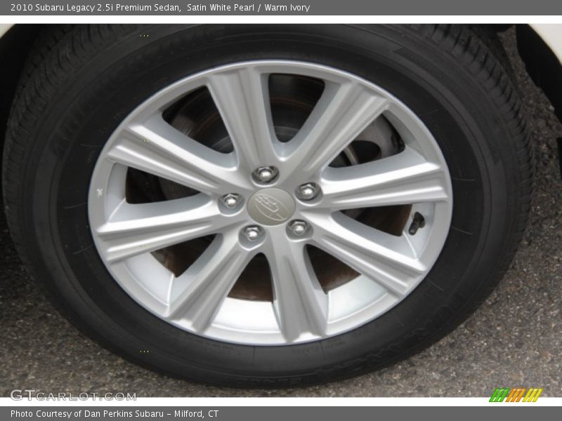  2010 Legacy 2.5i Premium Sedan Wheel
