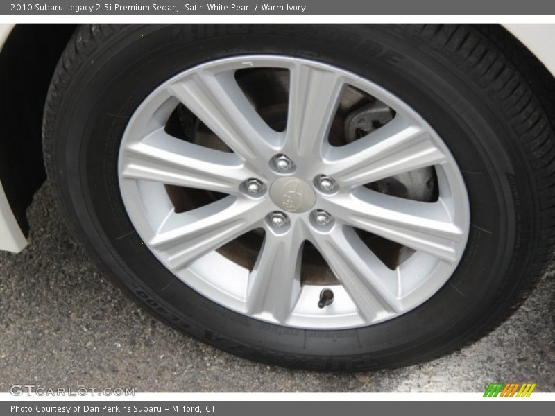  2010 Legacy 2.5i Premium Sedan Wheel