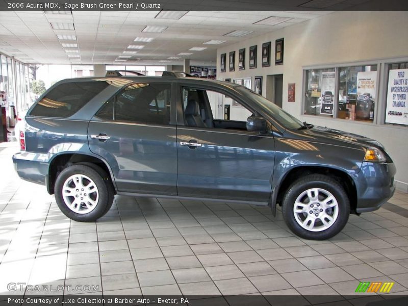 Sage Brush Green Pearl / Quartz 2006 Acura MDX