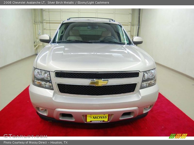 Silver Birch Metallic / Ebony/Light Cashmere 2008 Chevrolet Avalanche LT