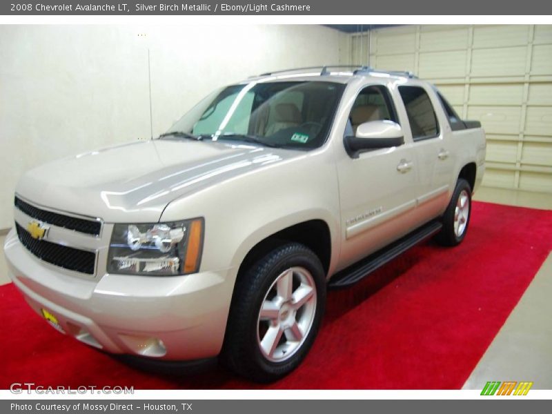Silver Birch Metallic / Ebony/Light Cashmere 2008 Chevrolet Avalanche LT