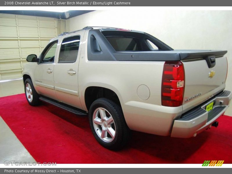 Silver Birch Metallic / Ebony/Light Cashmere 2008 Chevrolet Avalanche LT