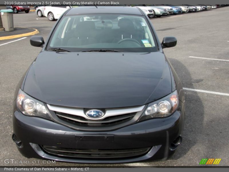 Dark Gray Metallic / Carbon Black 2010 Subaru Impreza 2.5i Sedan