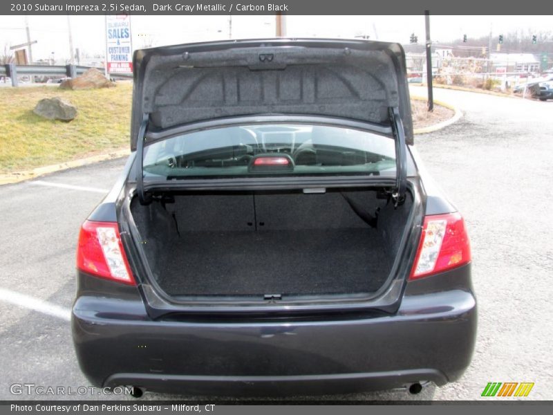 Dark Gray Metallic / Carbon Black 2010 Subaru Impreza 2.5i Sedan