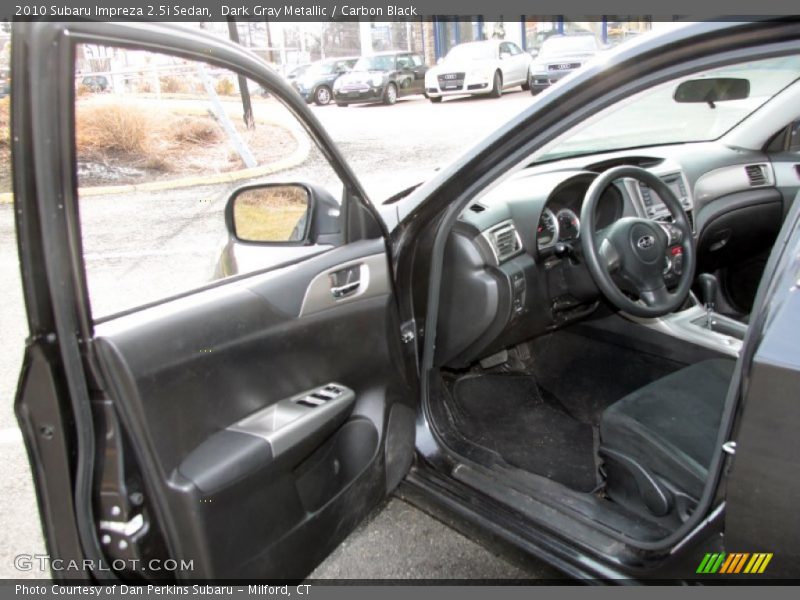 Dark Gray Metallic / Carbon Black 2010 Subaru Impreza 2.5i Sedan