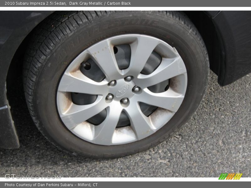 Dark Gray Metallic / Carbon Black 2010 Subaru Impreza 2.5i Sedan