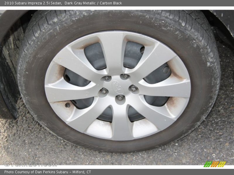 Dark Gray Metallic / Carbon Black 2010 Subaru Impreza 2.5i Sedan