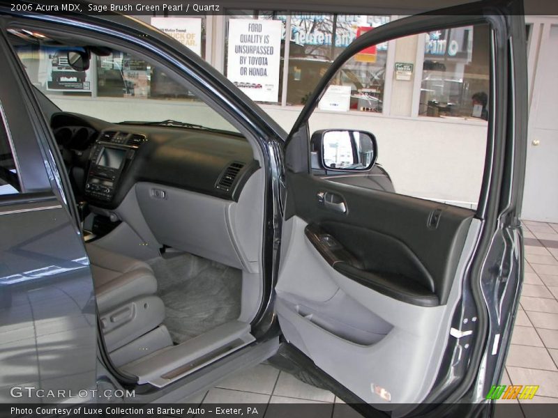 Sage Brush Green Pearl / Quartz 2006 Acura MDX
