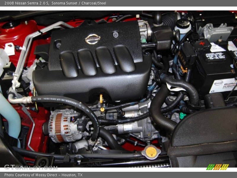 Sonoma Sunset / Charcoal/Steel 2008 Nissan Sentra 2.0 S