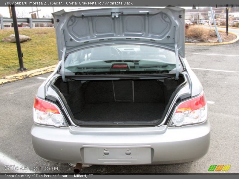 Crystal Gray Metallic / Anthracite Black 2007 Subaru Impreza 2.5i Sedan