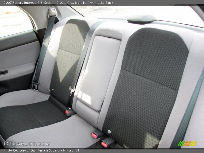 Crystal Gray Metallic / Anthracite Black 2007 Subaru Impreza 2.5i Sedan