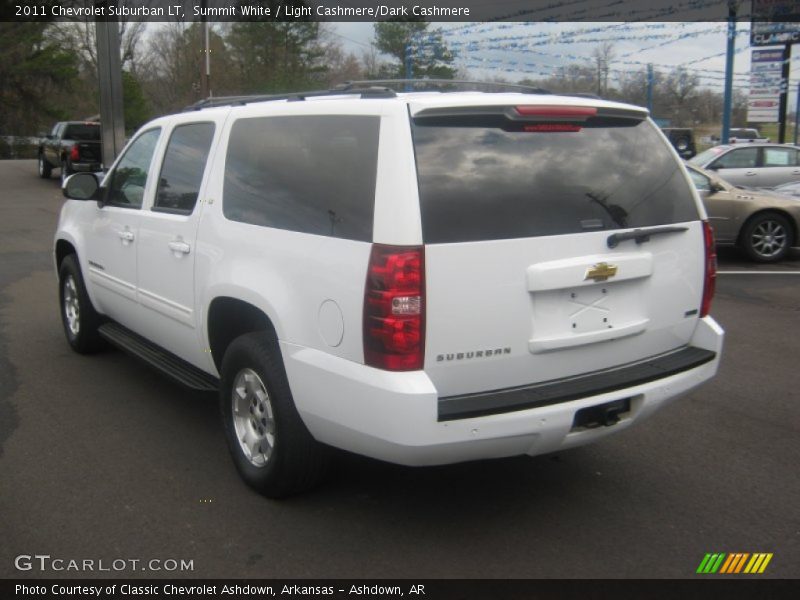 Summit White / Light Cashmere/Dark Cashmere 2011 Chevrolet Suburban LT