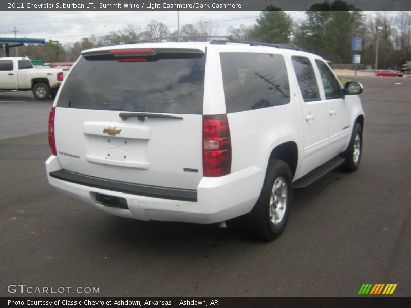 Summit White / Light Cashmere/Dark Cashmere 2011 Chevrolet Suburban LT